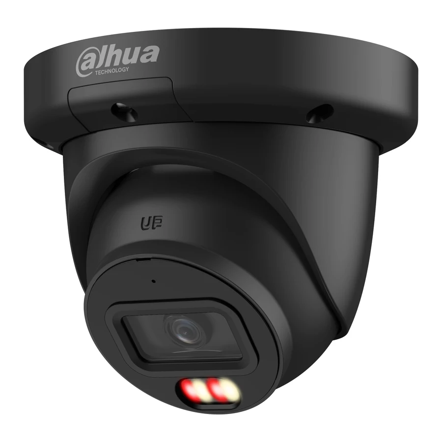 Dahua HDW3849 turretcamera 8 MP, zwart