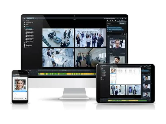 Nx Witness auf PC, Tablet und Smartphone