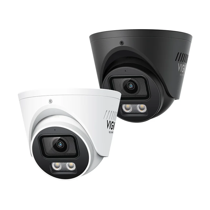 De VIGI InSight S445S in zwart en in wit naast elkaar, verder dezelfde camera
